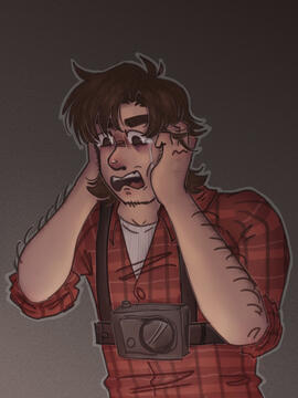 Stressed out Tim (Marble Hornets)